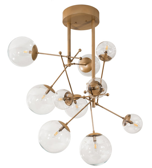 40" Wide Bola Matrix Chandelier