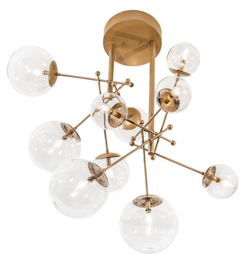 40" Wide Bola Matrix Chandelier