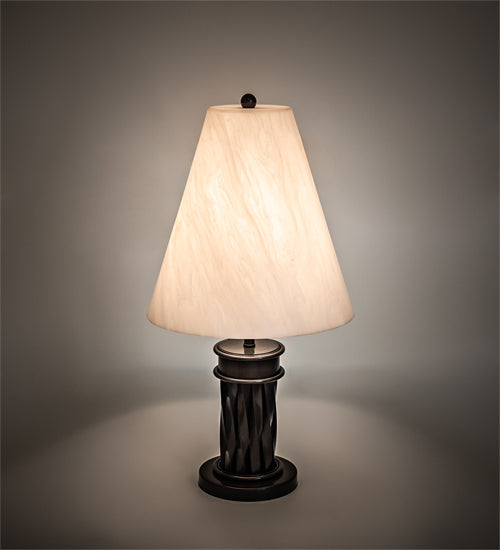 10" Wide Cone Mosset Table Lamp