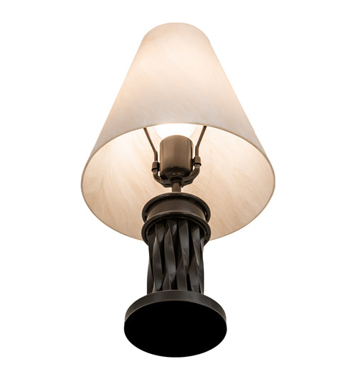 10" Wide Cone Mosset Table Lamp