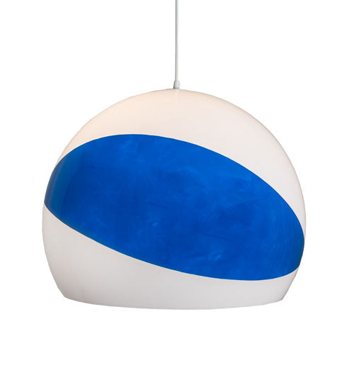 24" Wide Beach Ball Pendant