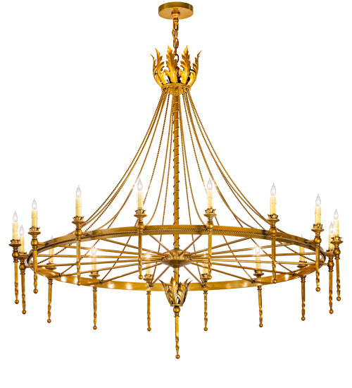 56" Wide Amaury 16 Light Chandelier