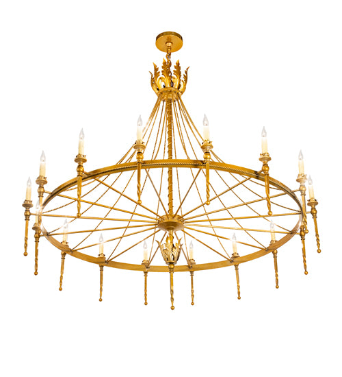 56" Wide Amaury 16 Light Chandelier