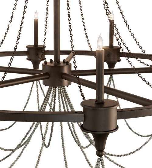 60" Wide Marcie 10 Light Chandelier