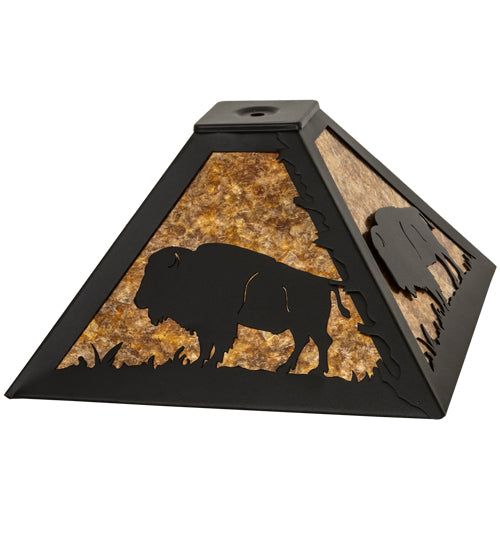 12" Square Buffalo Shade