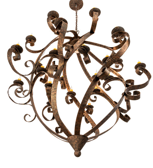 80" Wide Caliope 25 Light Chandelier