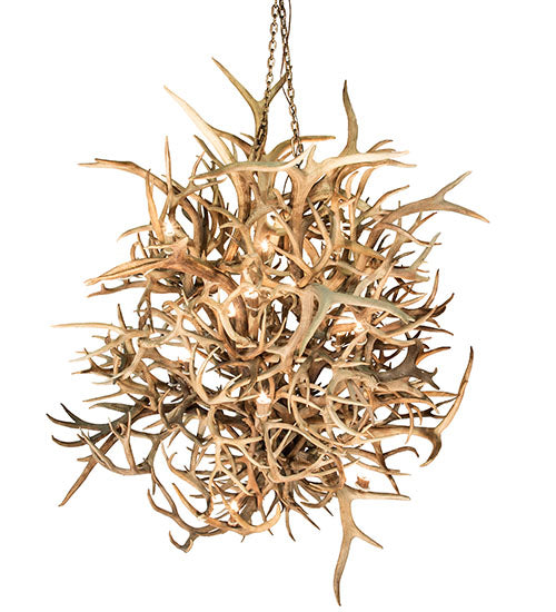 84" Wide Antlers 16 Light Chandelier