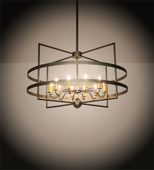 48" Wide Aldari 12 Light Chandelier