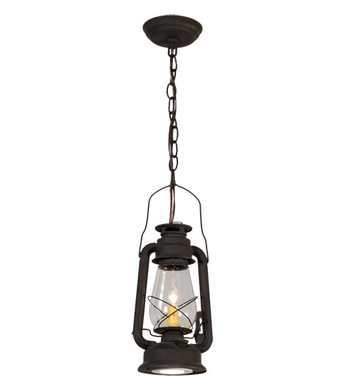 7" Wide Miners Lantern Mini Pendant