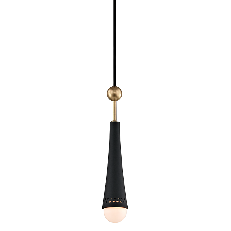 Tupelo Pendant - Aged Brass