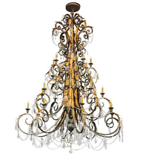 78" Wide Serratina 32 Light Chandelier