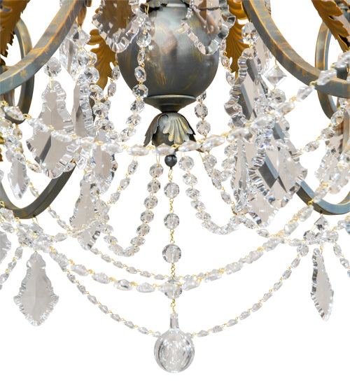 78" Wide Serratina 32 Light Chandelier