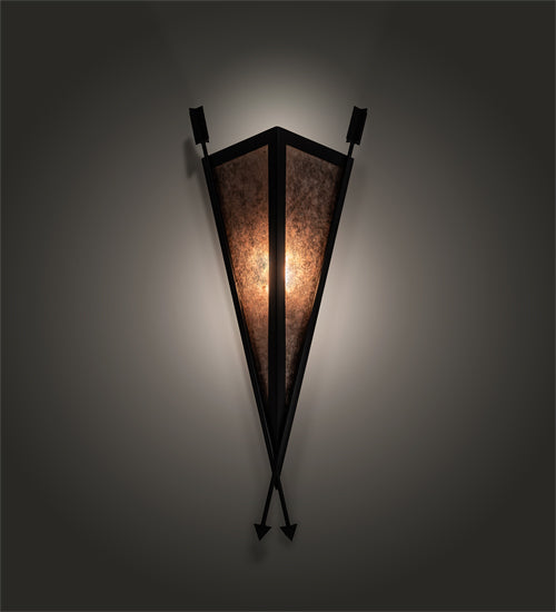 10" Wide Desert Arrow Wall Sconce