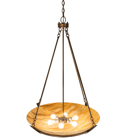 36" Wide Covina Inverted Pendant