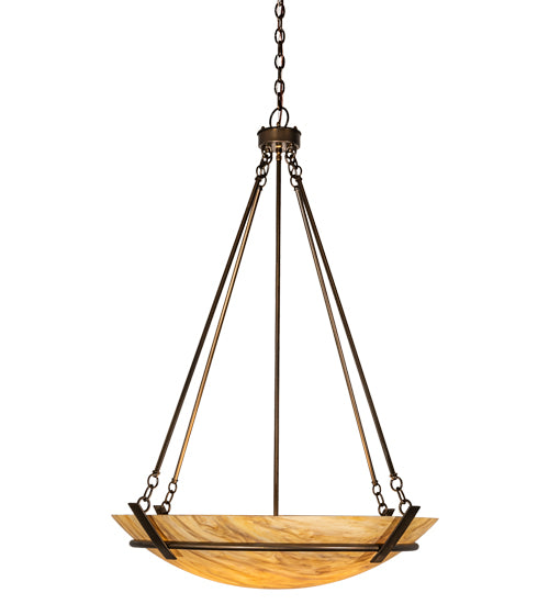 36" Wide Covina Inverted Pendant