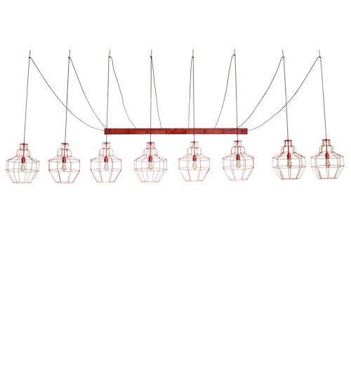 156" Wide Troy 8 Light Pendant