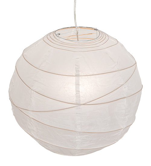 19" Wide Papier Lantern Pendant