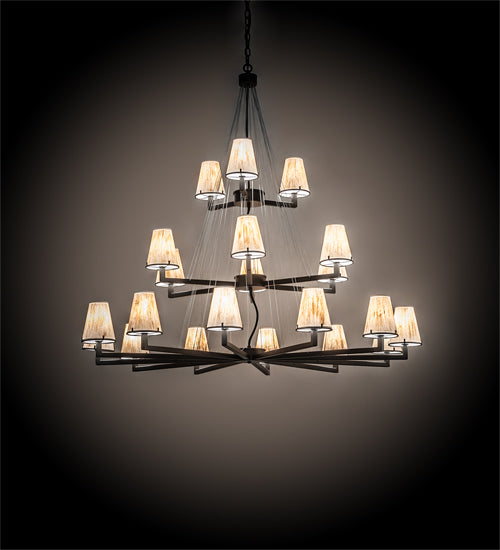 54" Wide St Lawrence 21 Light Chandelier