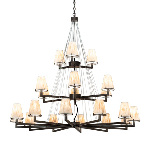 54" Wide St Lawrence 21 Light Chandelier