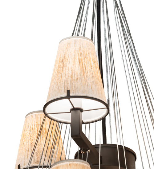 54" Wide St Lawrence 21 Light Chandelier