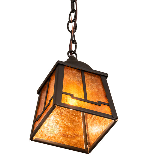 6" Square Valley View Mini Pendant