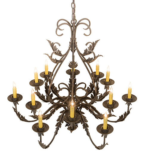 36" Wide French Elegance Chandelier