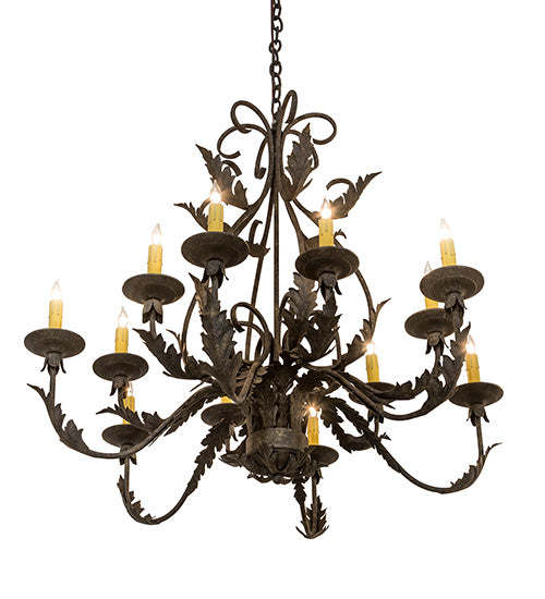 36" Wide French Elegance Chandelier