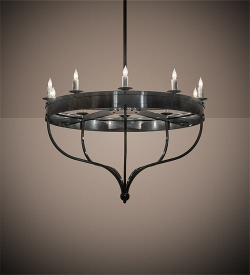 54" Wide Parnella 10 Light Chandelier