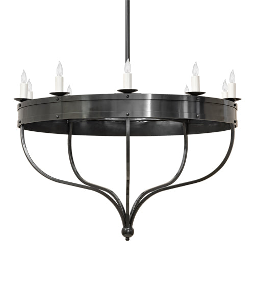 54" Wide Parnella 10 Light Chandelier