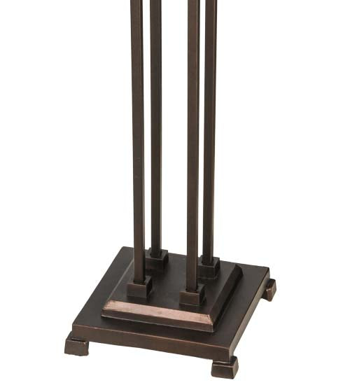 62.5"H Mission 4 Column Floor Base