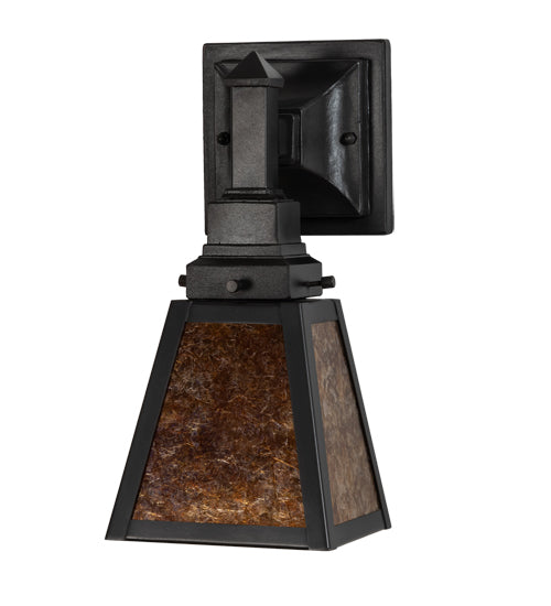 6" Wide Mission Prime Wall Sconce