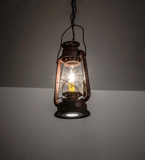 7" Wide Miners Lantern Mini Pendant