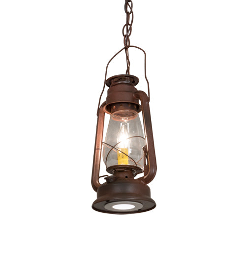 7" Wide Miners Lantern Mini Pendant