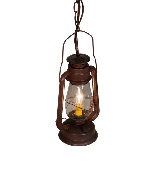 7" Wide Miners Lantern Mini Pendant