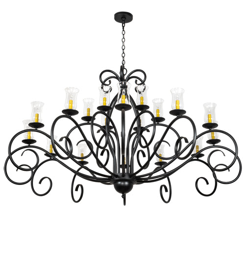 72" Wide Sienna 18 Light Chandelier