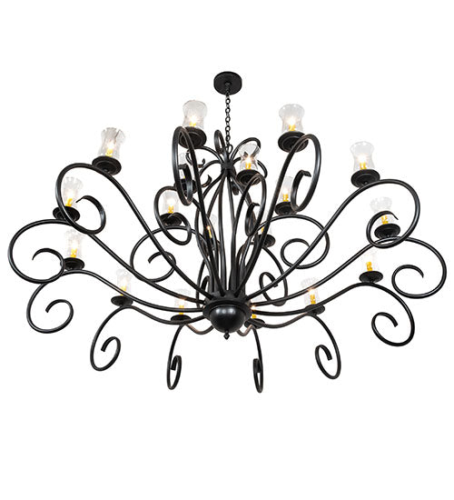 72" Wide Sienna 18 Light Chandelier