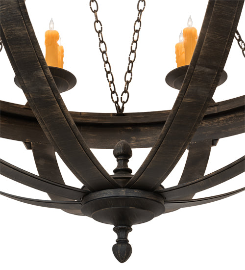 60" Wide Neapolis 24 Light Chandelier