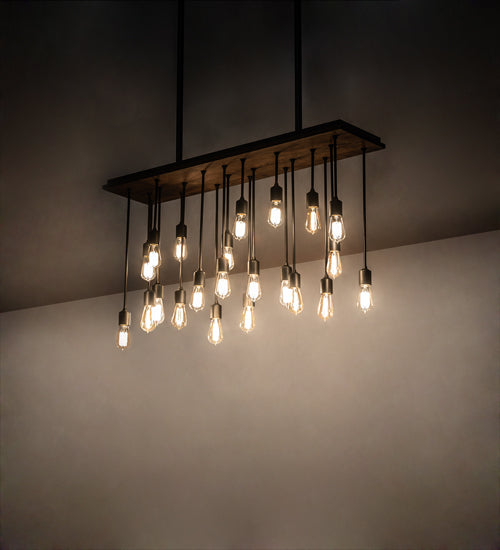 48" Long Alva 22 Light Pendant