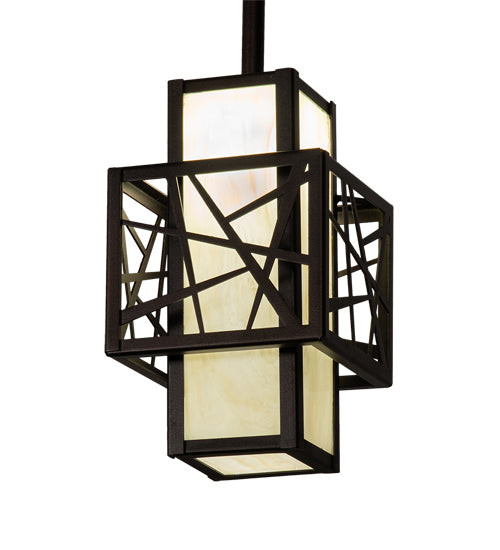 7" Square Quadrato Rich Umador Pendant