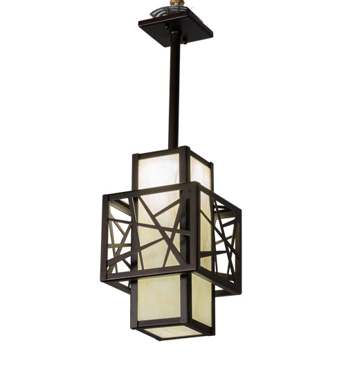 7" Square Quadrato Rich Umador Pendant