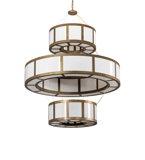 60" Wide Alessandro 3 Tier Pendant