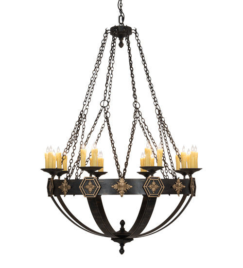 60" Wide Neapolis 24 Light Chandelier