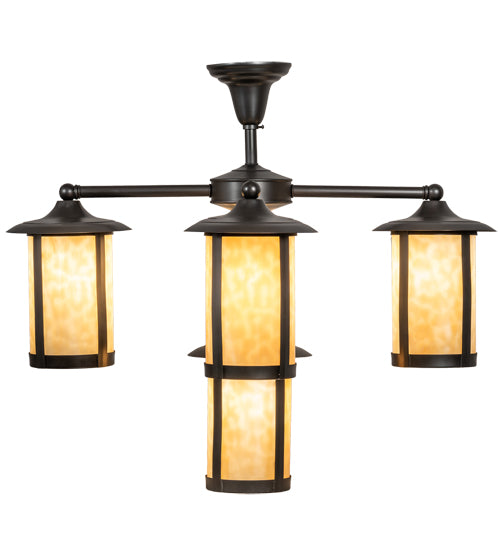 30" Wide Fulton 5 Light Chandelier