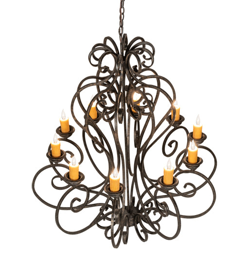 42" Wide Fernando 10 Light Chandelier