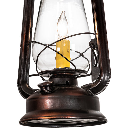 7" Wide Miners Lantern Mini Pendant