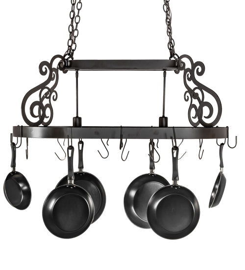 42" Long Neo 2 Light Pot Rack