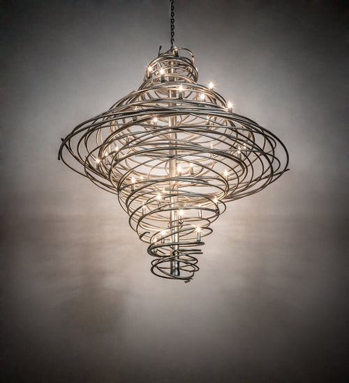 64" Wide Cyclone 36 Light Chandelier