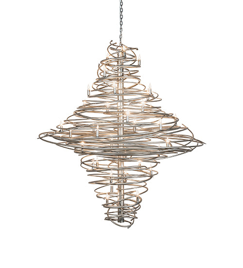 64" Wide Cyclone 36 Light Chandelier