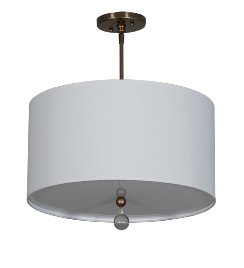 18" Wide Cilindro Textrene Pendant