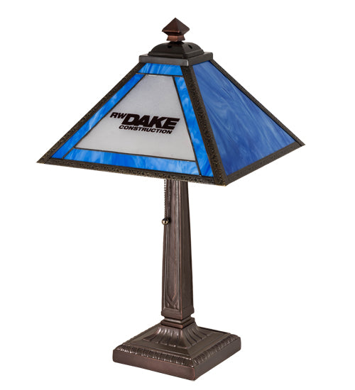 23" High Personalized Rw Dake Construction Table Lamp